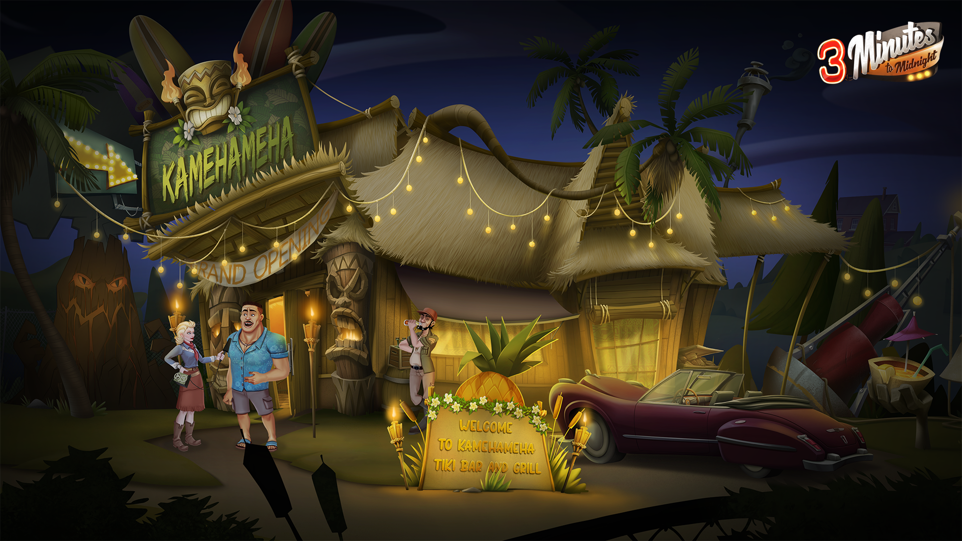 3 Minutes to Midnight - In Game Screenshot - Max's Hawaiian Bar