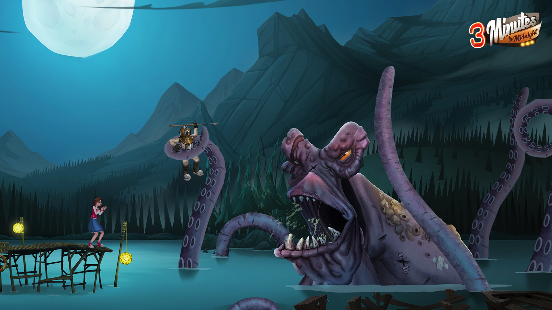 3 Minutes to Midnight - In Game Screenshot - Kraken